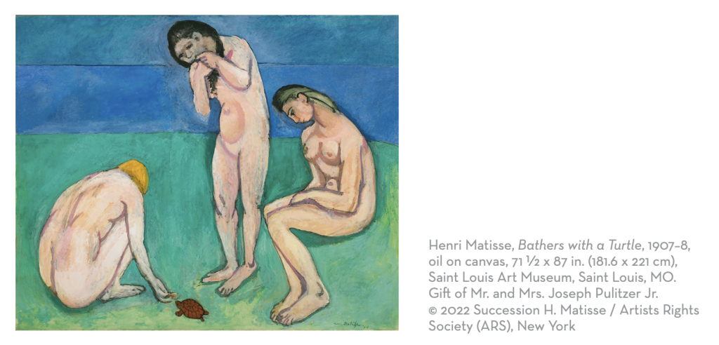 matisse bathers with a turtle